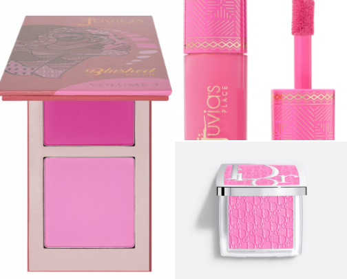 Favorite pink blush’s 🩷 for pink girl lovers cover photo collage