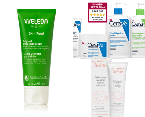 Skincare cover photo collage