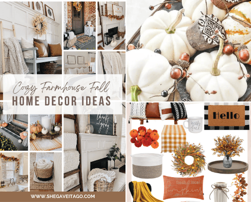 Fall Decor Ideas cover photo collage