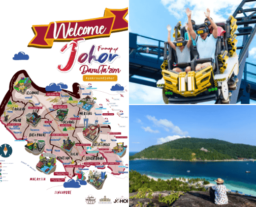 You must come to Johor! Try another side in Malaysia cover photo collage