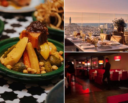 Fave Restaurants in Casablanca cover photo collage