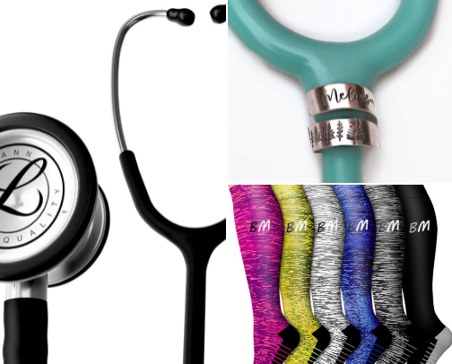 My favorite nurse essentials 🩺 cover photo collage