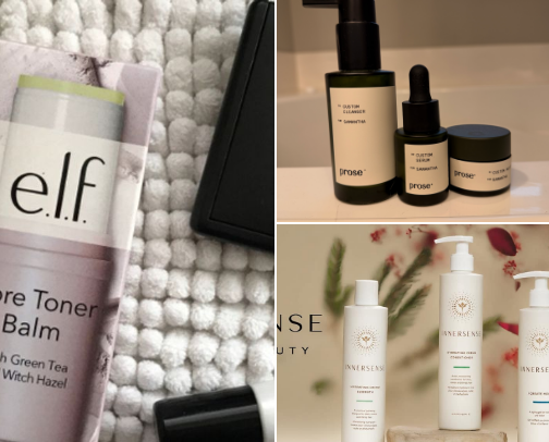 My favorite beauty recs cover photo collage