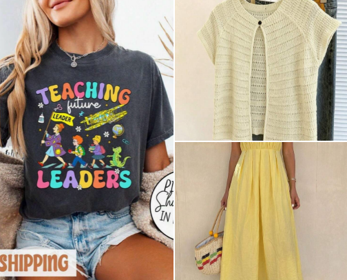 teacher clothes cover photo collage
