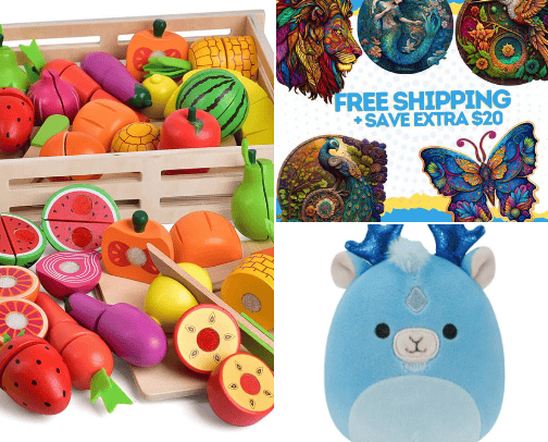 Children's Educational Toys cover photo collage