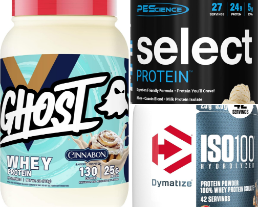 Dessert-Style Protein Powders That Actually Taste Like a Cheat Meal cover photo collage