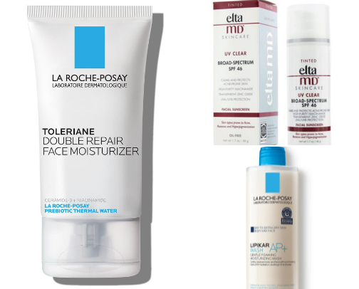My skin care routine cover photo collage