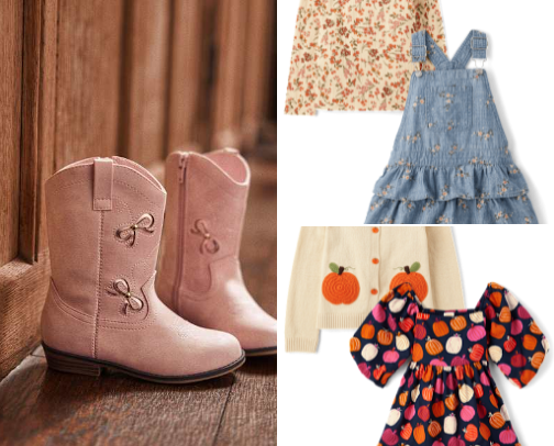 My daughters back to school finds| fall looks cover photo collage