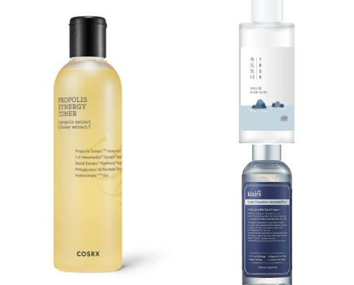 My dry skin skincare recs cover photo collage