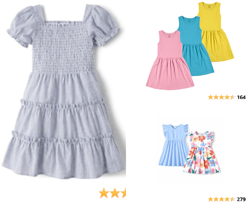 Kid's clothes cover photo collage