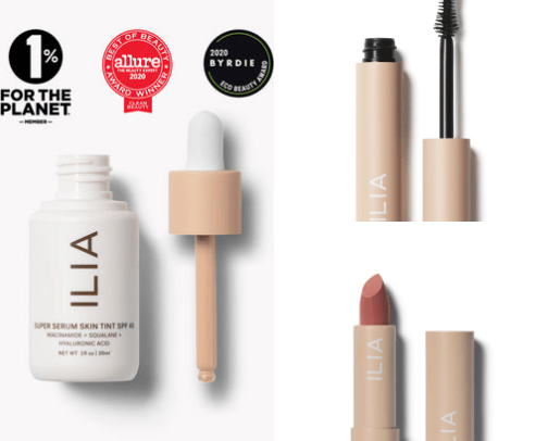 Ilia beauty cover photo collage
