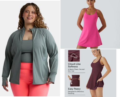 My favorite athletic looks cover photo collage