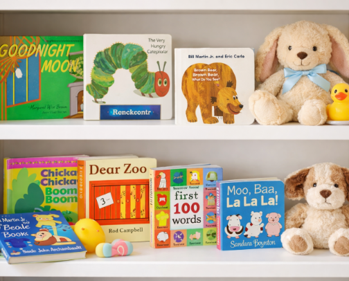 The best Picture Books for Babies and Toddlers as gifts! cover photo collage