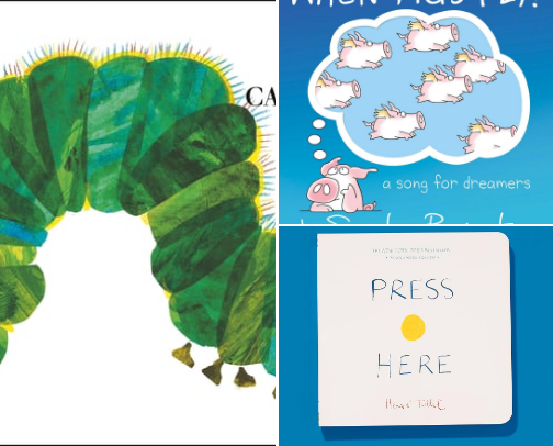 The best Picture Books for Babies and Toddlers as gifts! cover photo collage