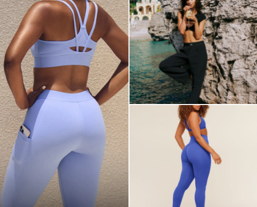Active wear (baddies) cover photo collage
