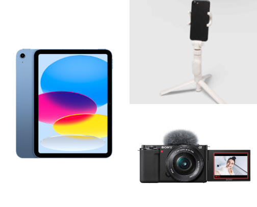 What’s in My Content Bag 📷 👜 cover photo collage