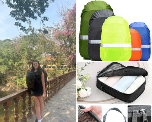 Backpacking must haves🎒✈️ cover photo collage