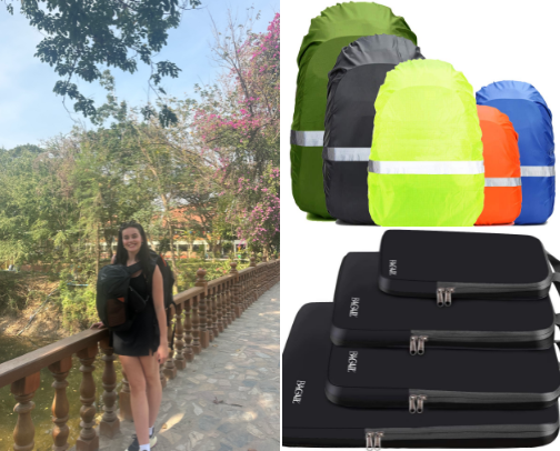 Backpacking must haves🎒✈️ cover photo collage