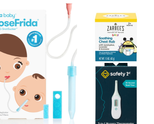 My favorite baby products for different categories cover photo collage
