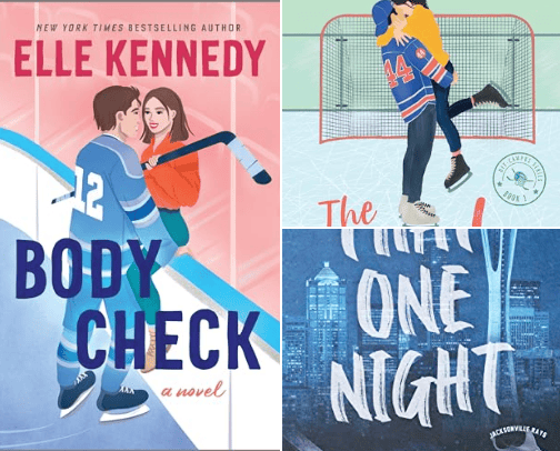Favorite Spicy Hockey Books🏒🥅❤️‍🔥 cover photo collage