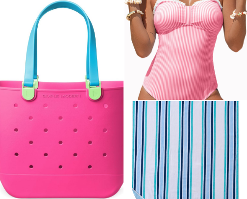 Beach Day Essentials cover photo collage