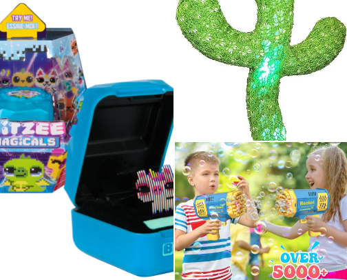 toy for kids under 11 cover photo collage