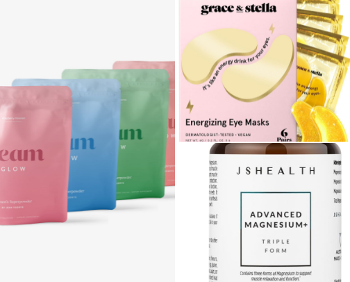 Shower products & self care beauty faves cover photo collage