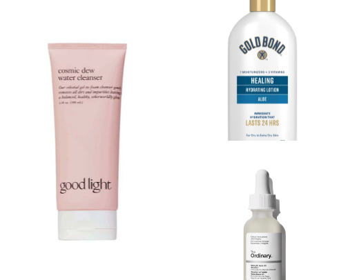 Self care/Skin care cover photo collage