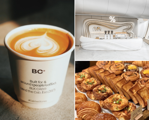 London food and beverage spots cover photo collage