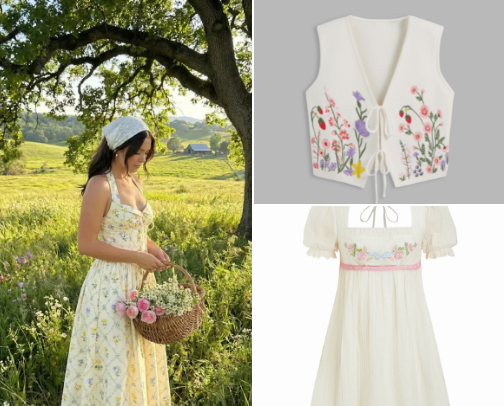 🍓Picnic Chic🍓 Soft & Floral Cottagecore Favourites For Frolicking In The Meadow cover photo collage