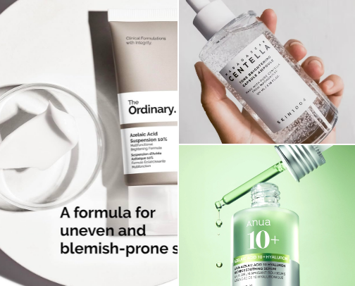 Post inflammatory acne treatment cover photo collage