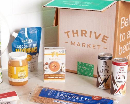 all about Thrive Market cover photo collage