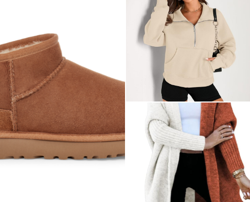 Cozy Girl Fall cover photo collage