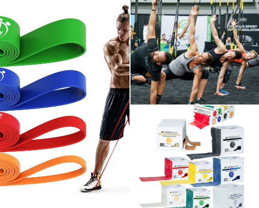 Total Body Fitness: Must-Have Resistance Bands & Training Gear cover photo collage