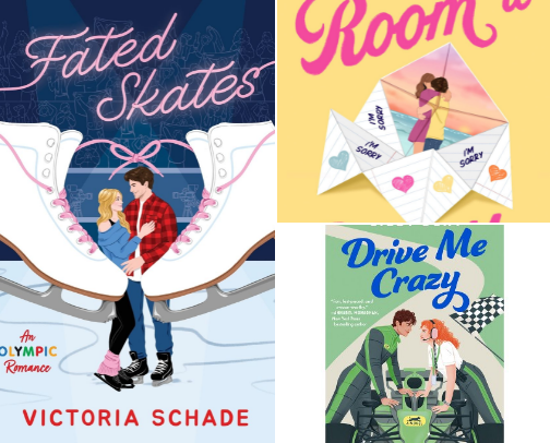 My favorite 2026 romance reads! cover photo collage