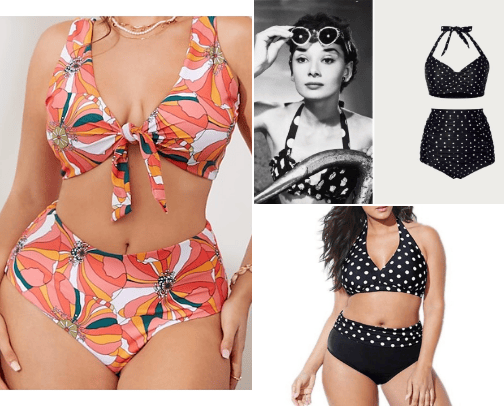 Swimwear Plus-size cover photo collage
