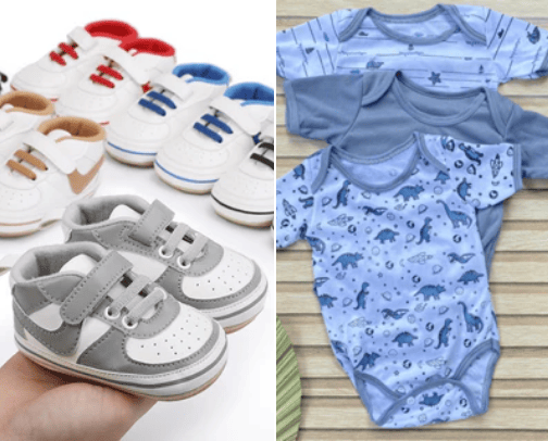 Baby Shoes cover photo collage