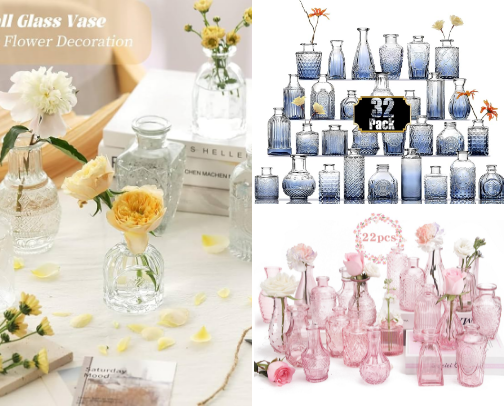 Beautiful Flower Vases for Any Occasion cover photo collage