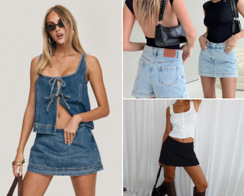 The Skirt Edit cover photo collage