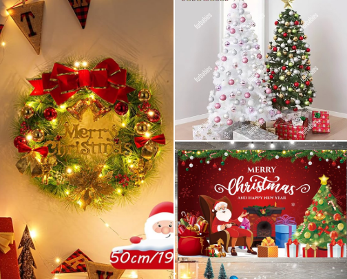Getting ready for Christmas 2025 cover photo collage
