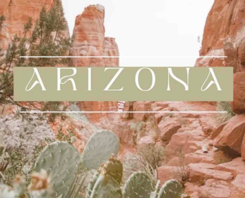 Traveling to Arizona! cover photo collage