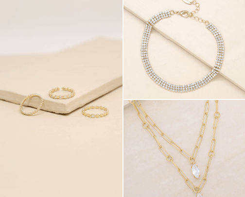 Jewelery 💍 cover photo collage