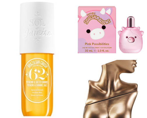 Fav perfumes cover photo collage