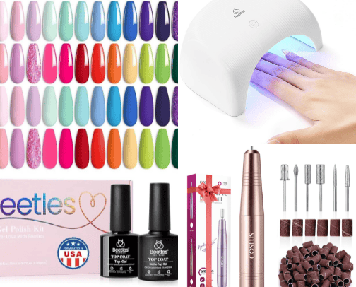 NAILS AT HOME cover photo collage