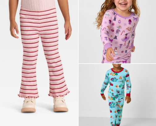 My Toddler Girl’s Christmas Outfits cover photo collage