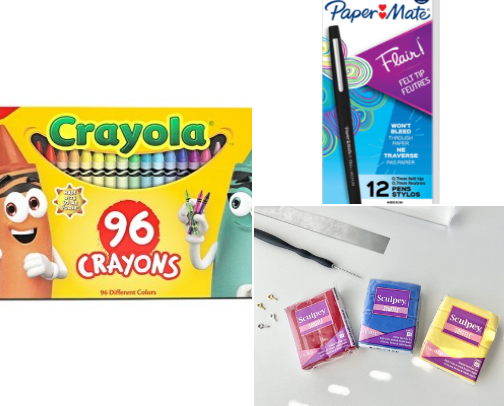 my FAV intuitive crafting supplies cover photo collage