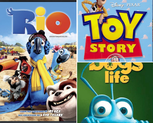 100 Best Animated Movies cover photo collage