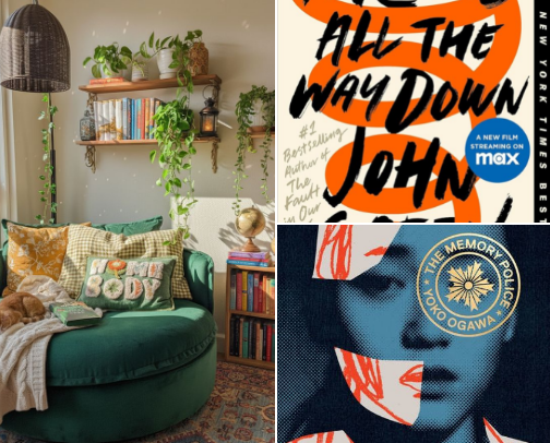 My Little Library 📚 cover photo collage