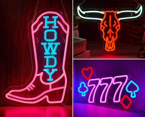 Dive Bar Western Cowgirl Bedroom cover photo collage