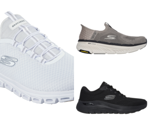 Skechers cover photo collage